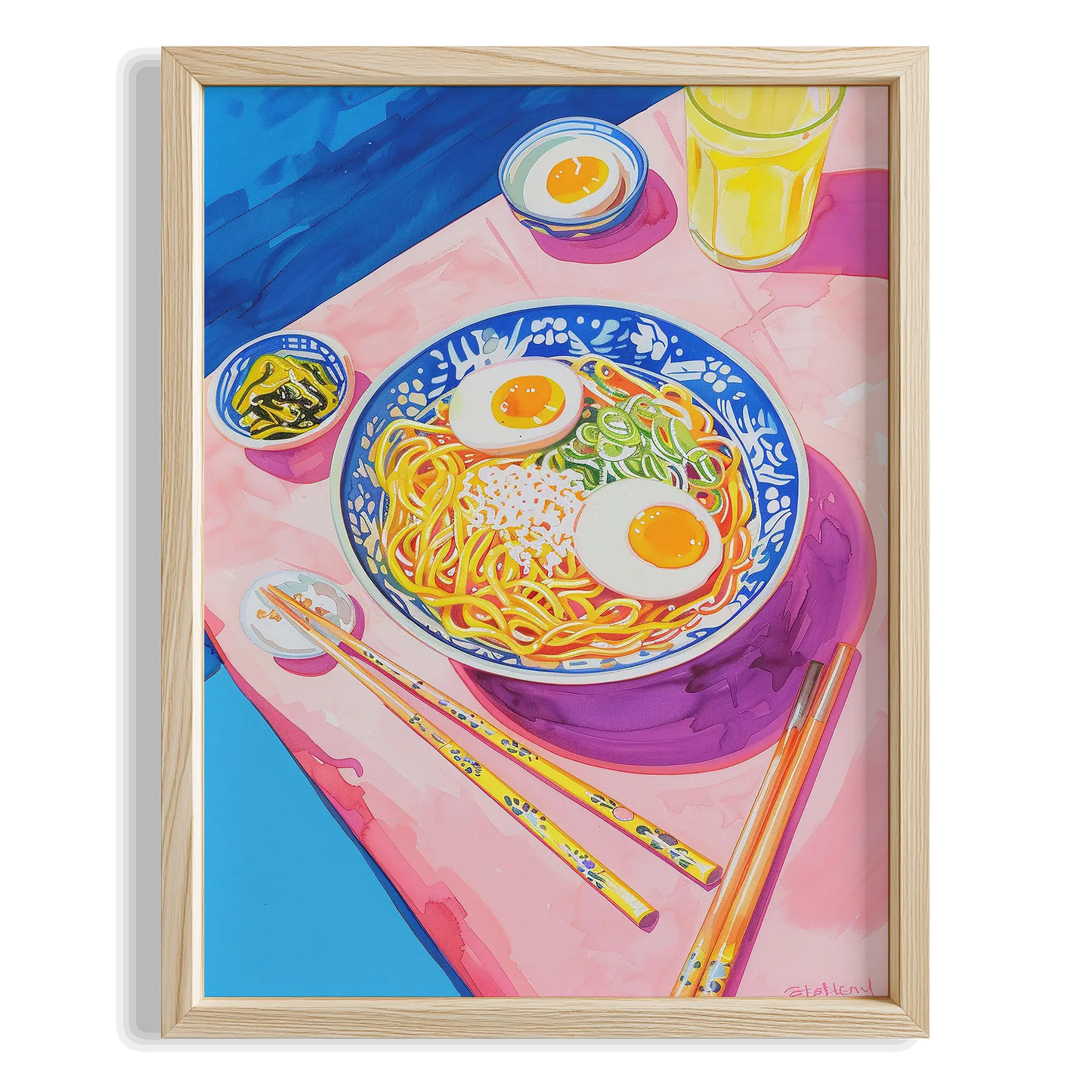 Ramen - Japon Tarzı Mutfak Tablosu