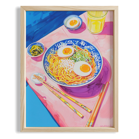 Ramen - Japon Tarzı Mutfak Tablosu