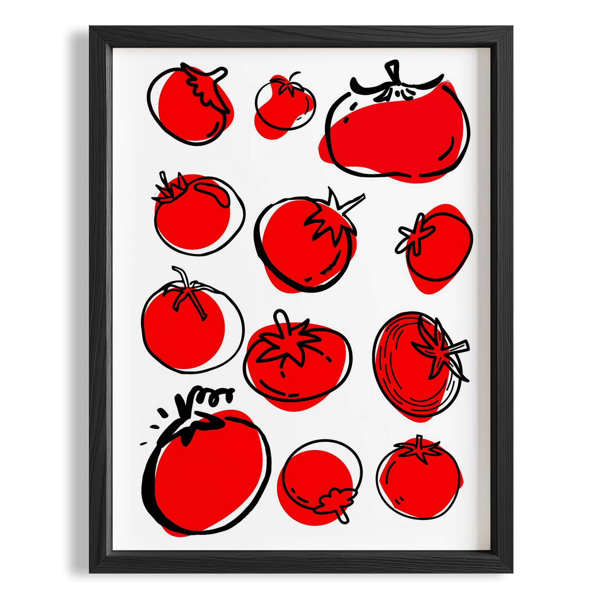 Pomodoro Domates I Mutfak Duvar Tablosu