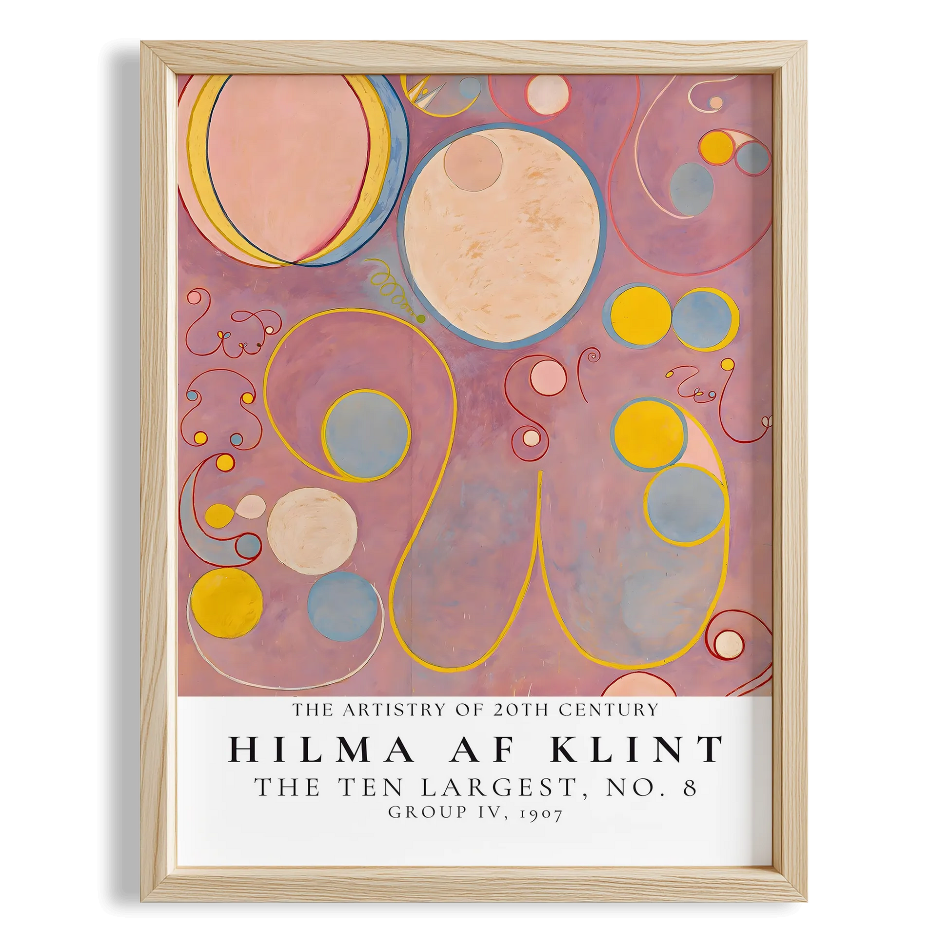 Hilma af Klint 42 Duvar Tablosu