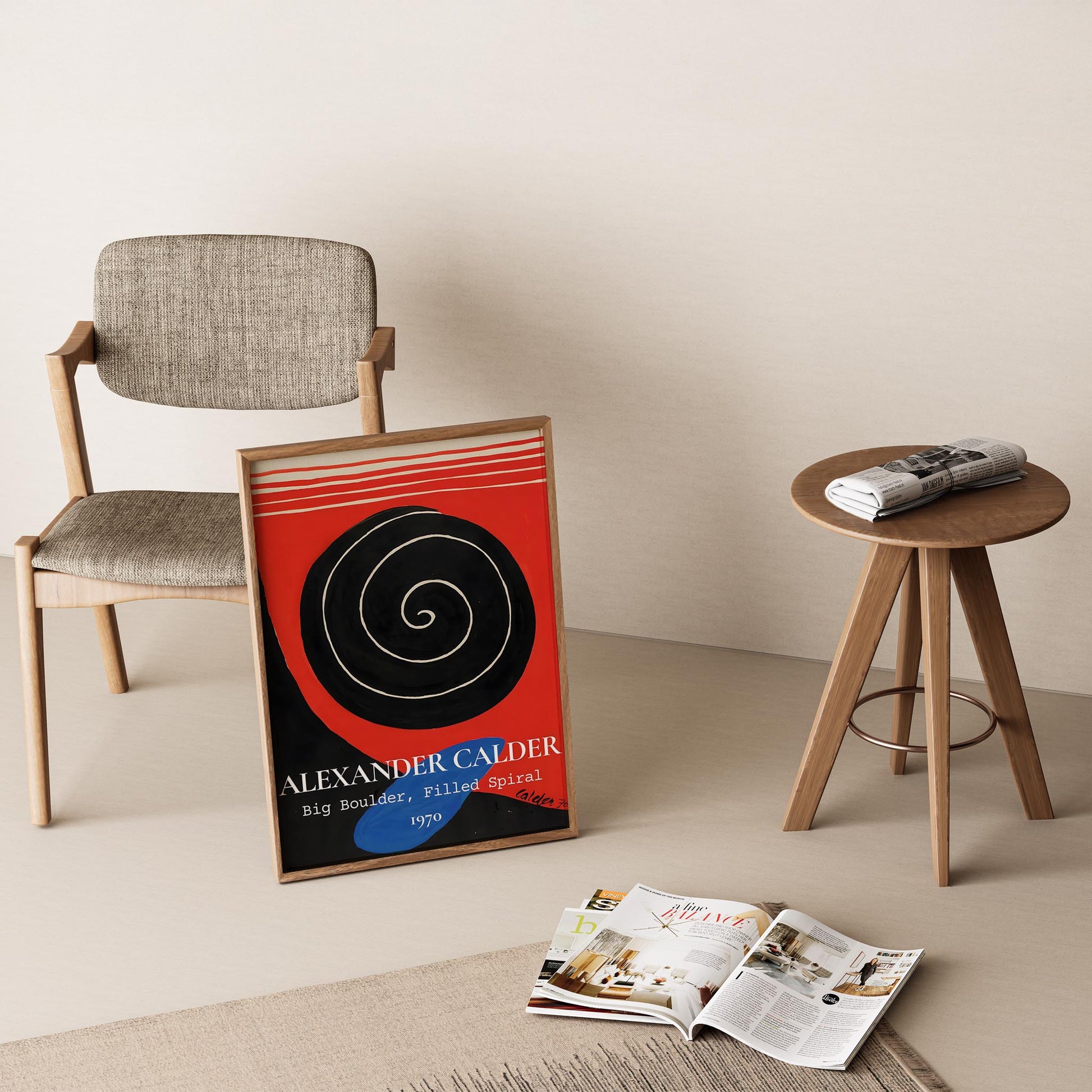 Alexander Sandy Calder XIV Duvar Tablosu