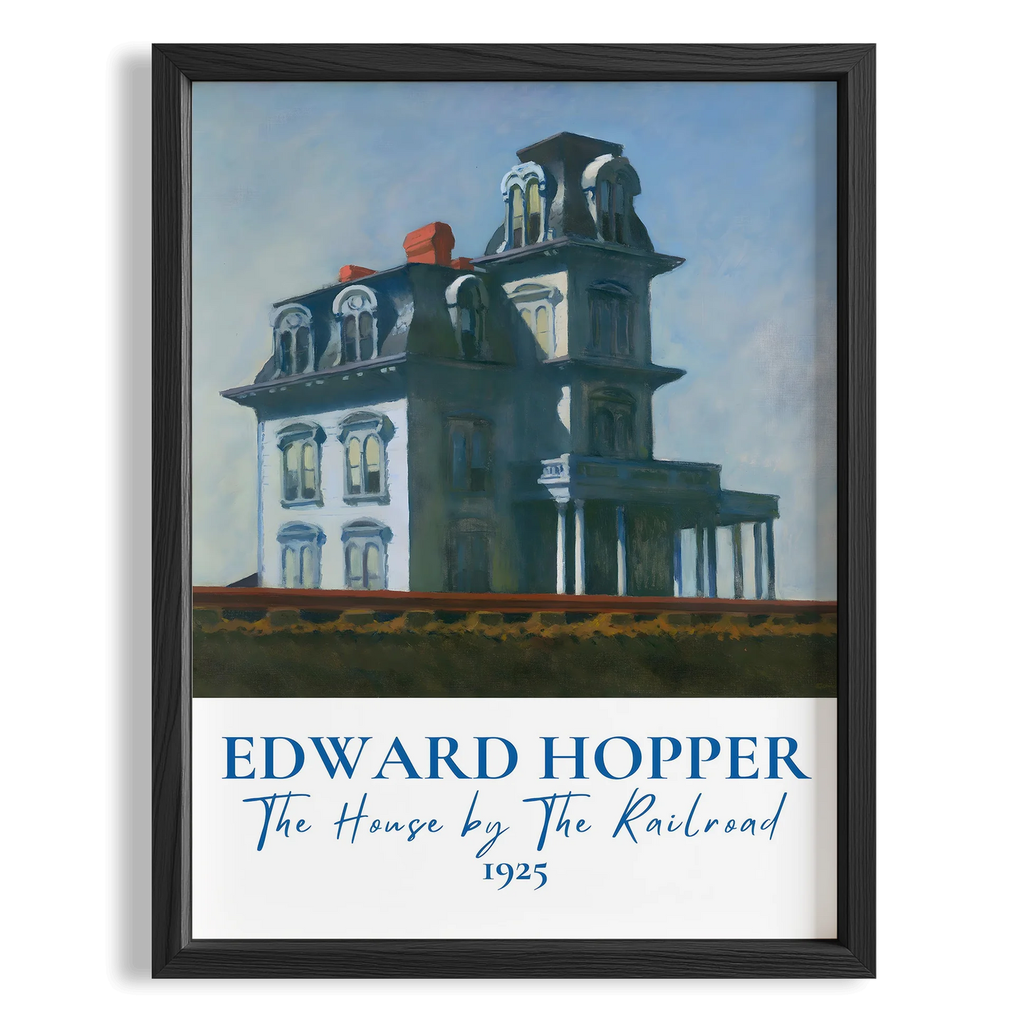 Edward Hopper X Duvar Tablosu