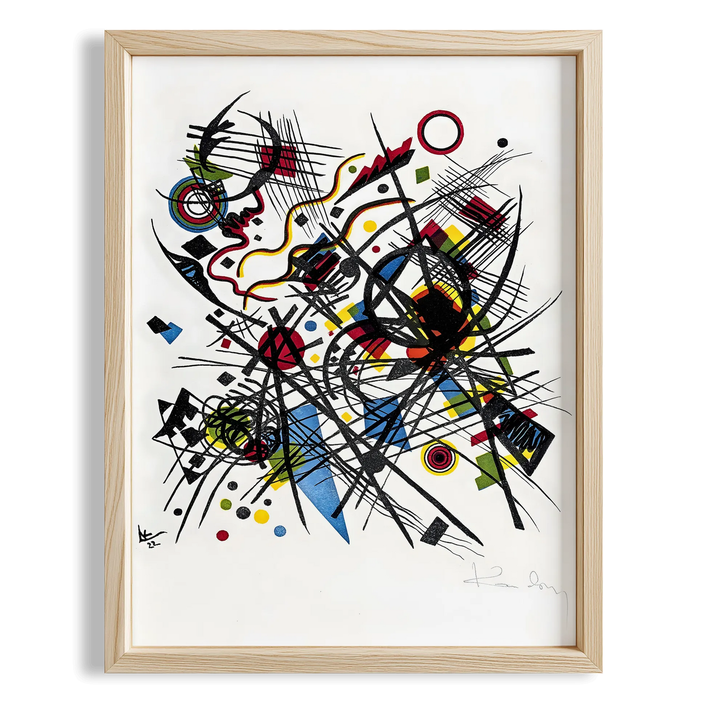Lithographie Fur Die Vierte Bauhausmappe