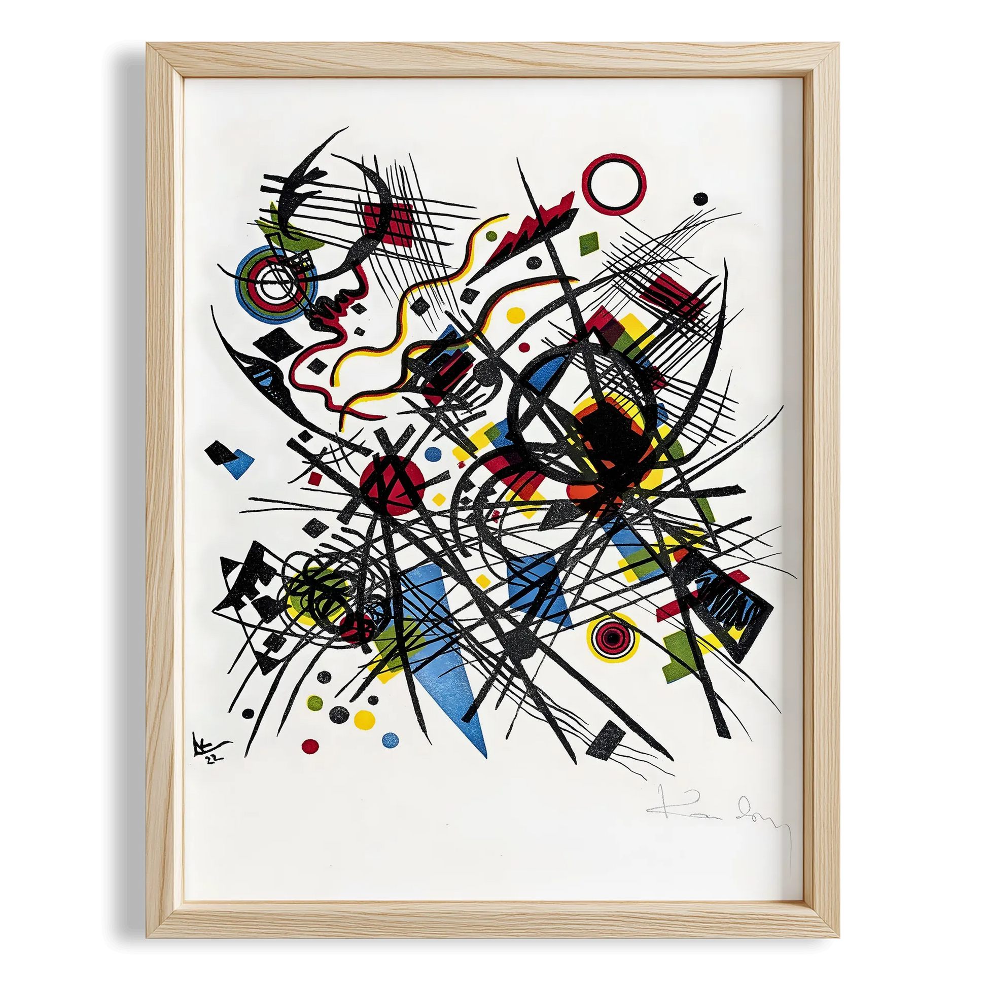 Lithographie Fur Die Vierte Bauhausmappe