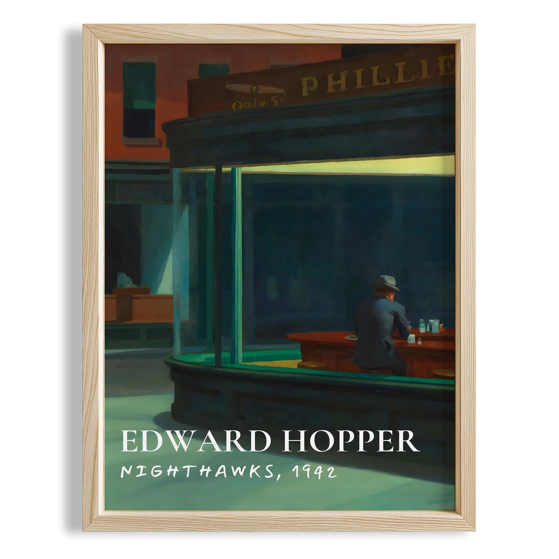 Edward Hopper XII Duvar Tablosu