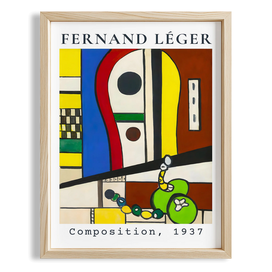 Fernand Leger XXVII Duvar Tablosu