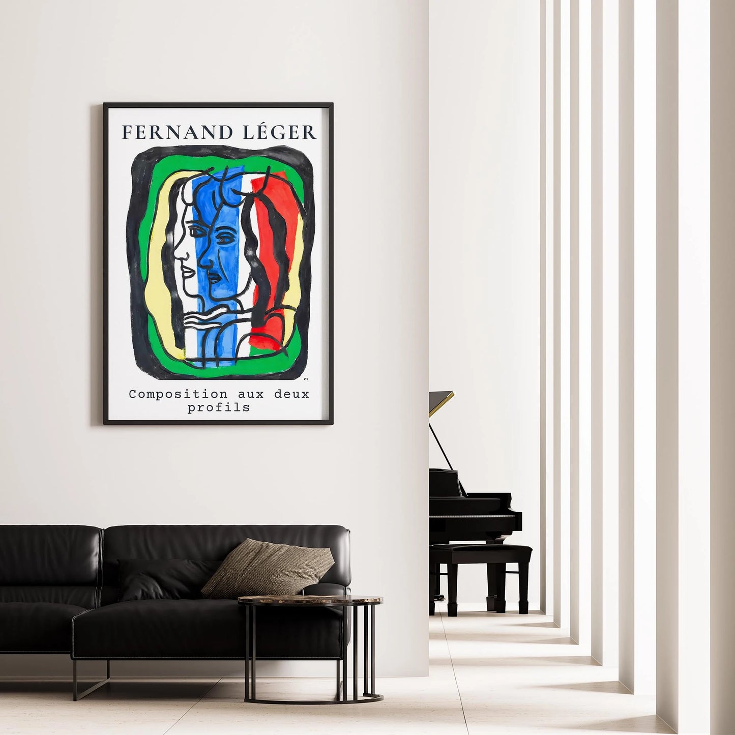Fernand Leger XXII Duvar Tablosu
