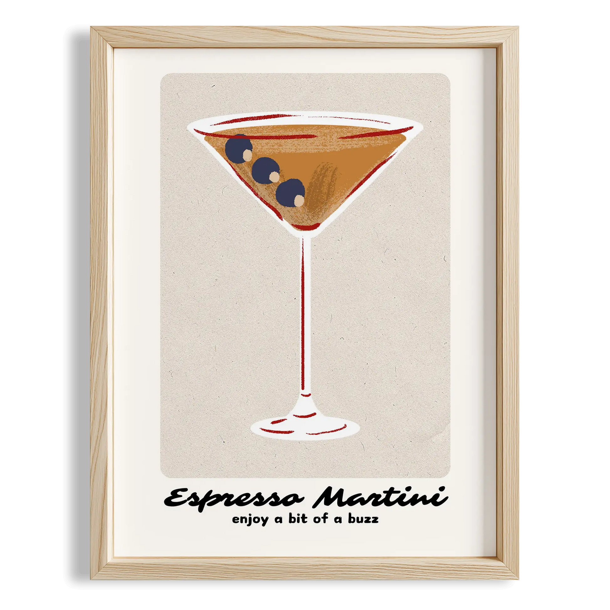 Espresso Martini Kokteyller Mutfak Duvar Tablosu