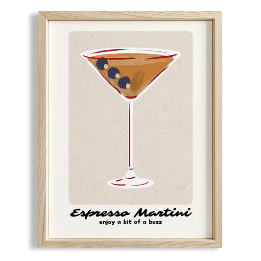 Espresso Martini Kokteyller Mutfak Duvar Tablosu