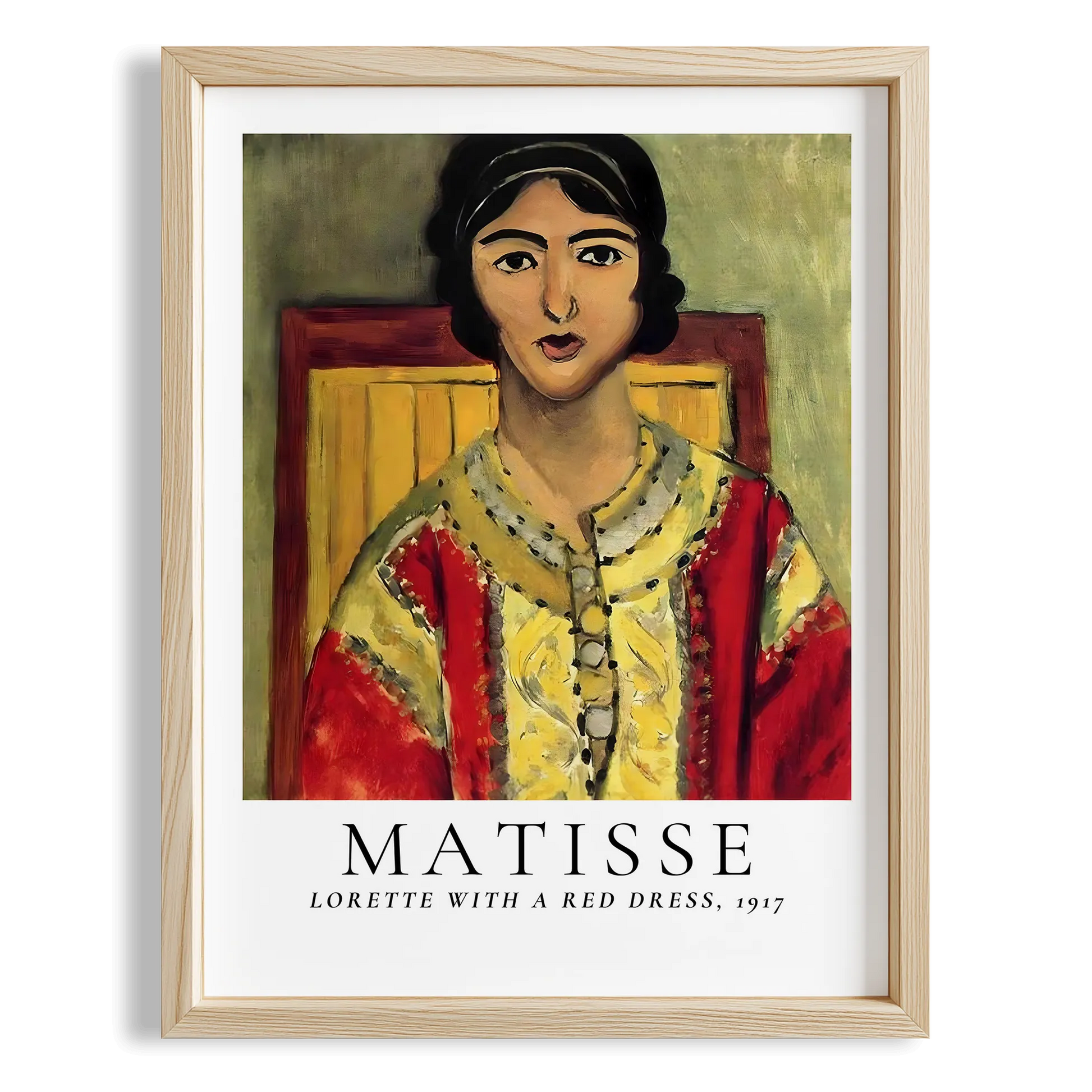 Henri Matisse XIX Duvar Tablosu