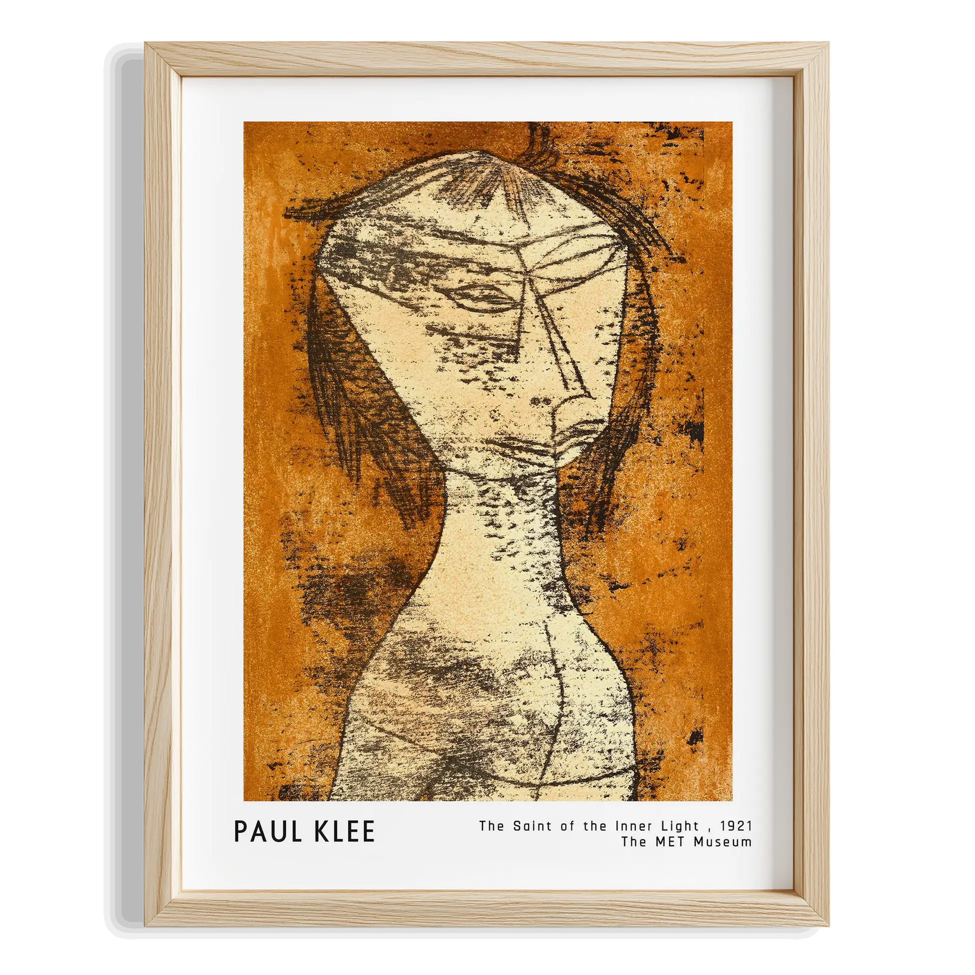 Paul Klee İç Işığın Azizi 1921 Suluboya I Duvar Tablosu