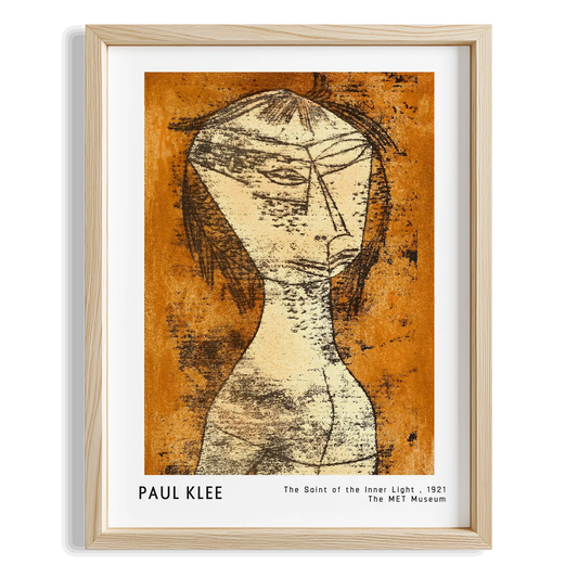 Paul Klee İç Işığın Azizi 1921 Suluboya I Duvar Tablosu