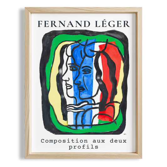 Fernand Leger XXII Duvar Tablosu