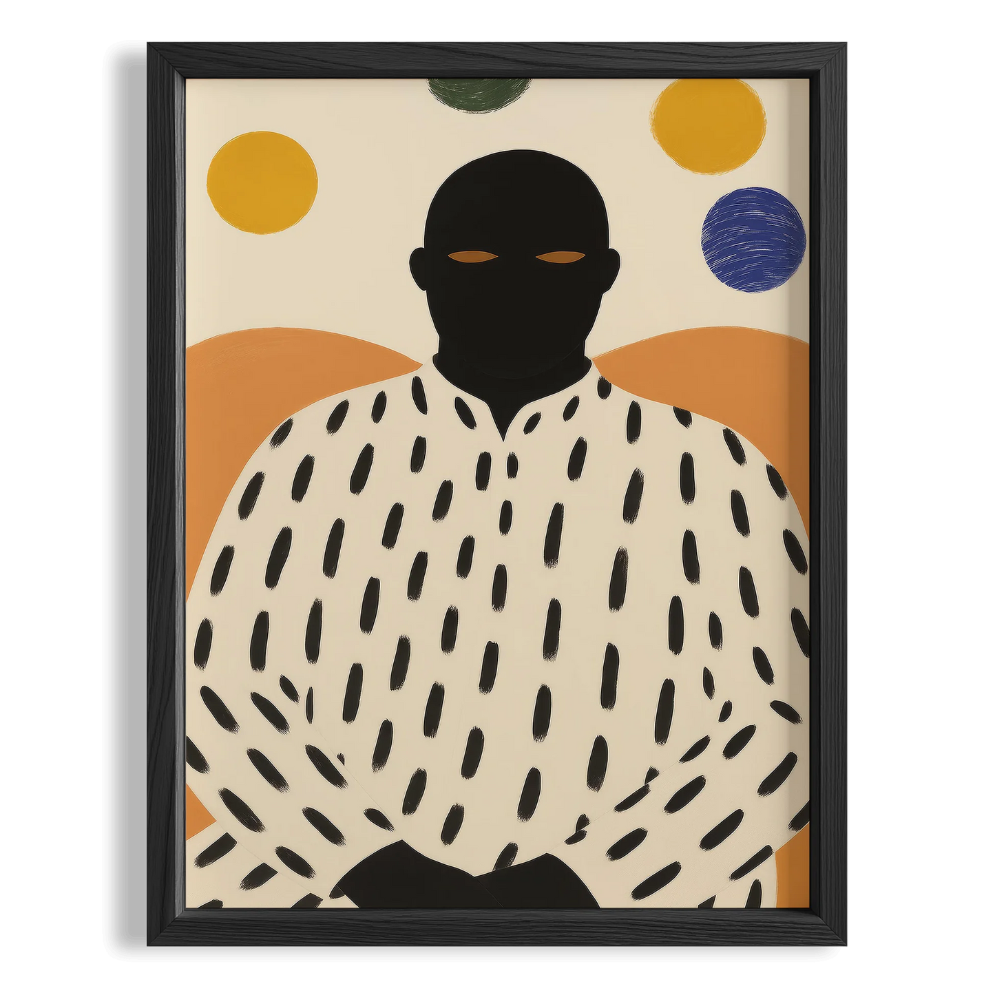 Erkek Portre III - Afro Bohem