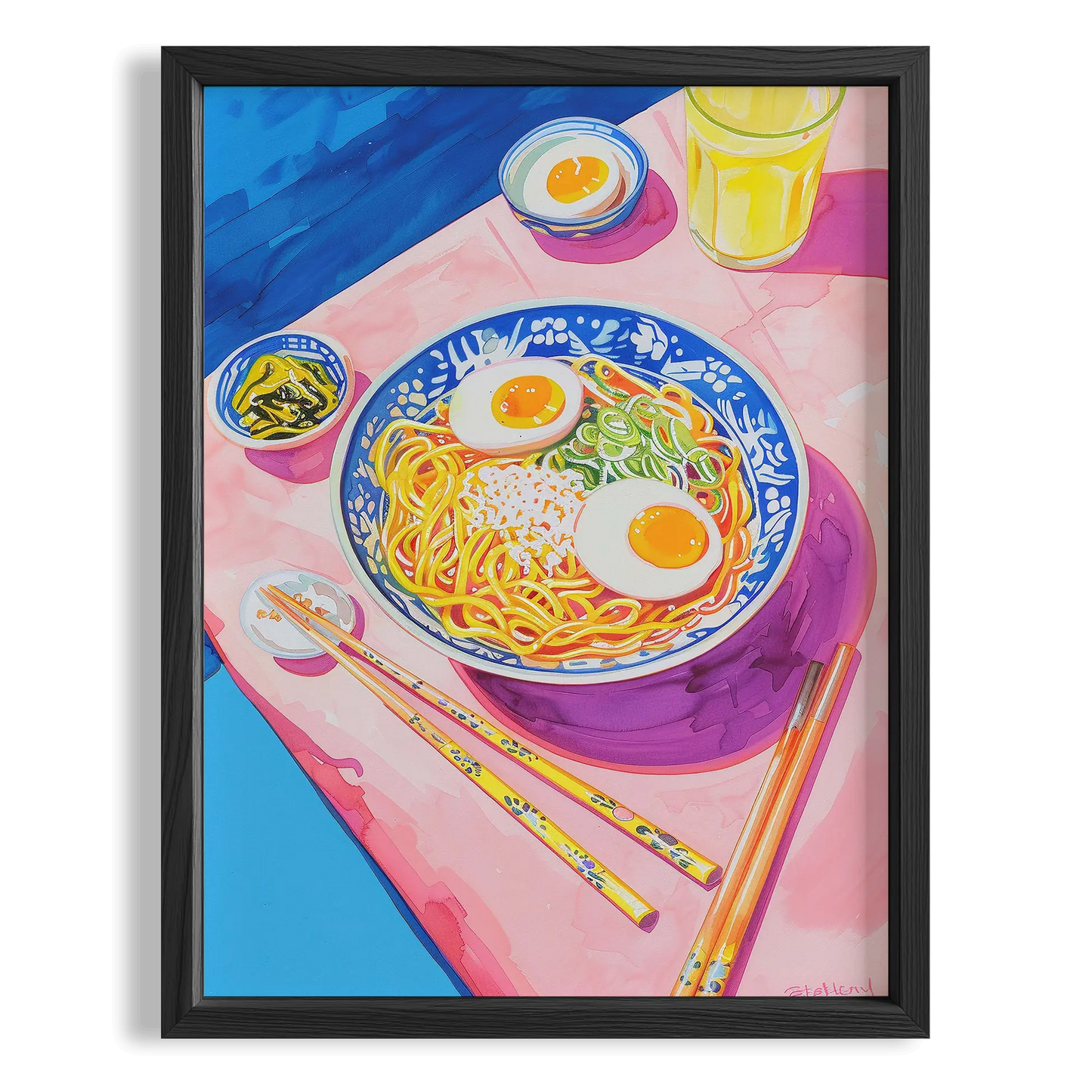 Ramen - Japon Tarzı Mutfak Tablosu