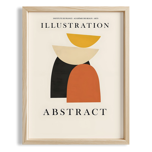 Matisse Kağıt Kesimleri Serisi Abstract Modern Formlar I Duvar Tablosu