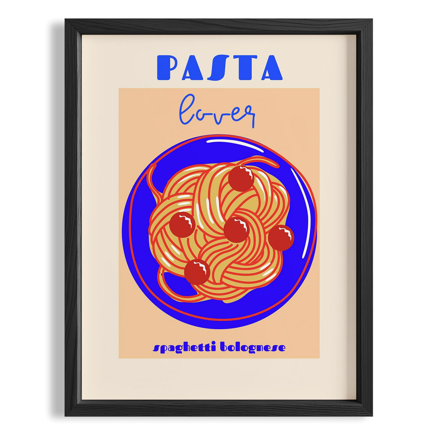 Pasta Lovers İtalya Koleksiyonu Mutfak Duvar Tablosu