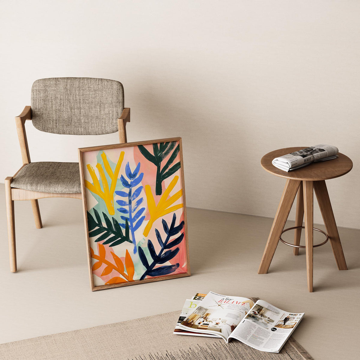 Henri Matisse 100 Duvar Tablosu