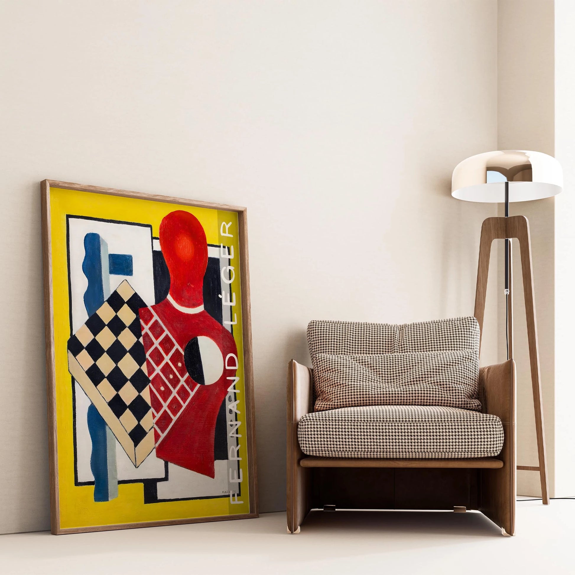 Fernand Leger VII Duvar Tablosu