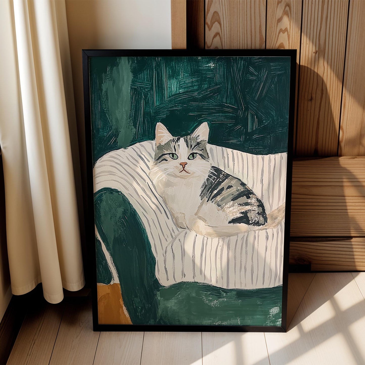 Kedi Portre V - Çizgili Tekir