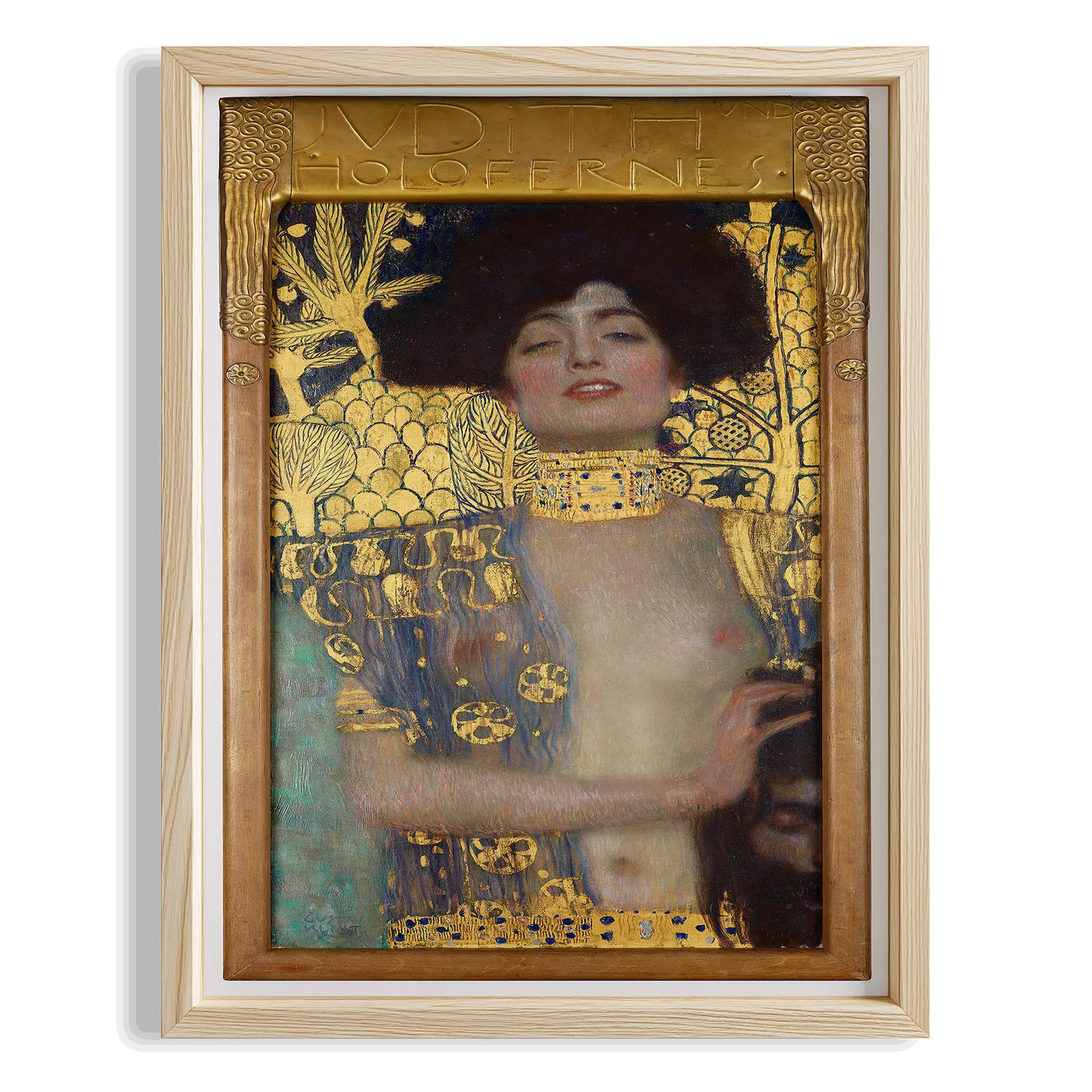 Judith - Gustav Klimt Ahşap Duvar Tablosu