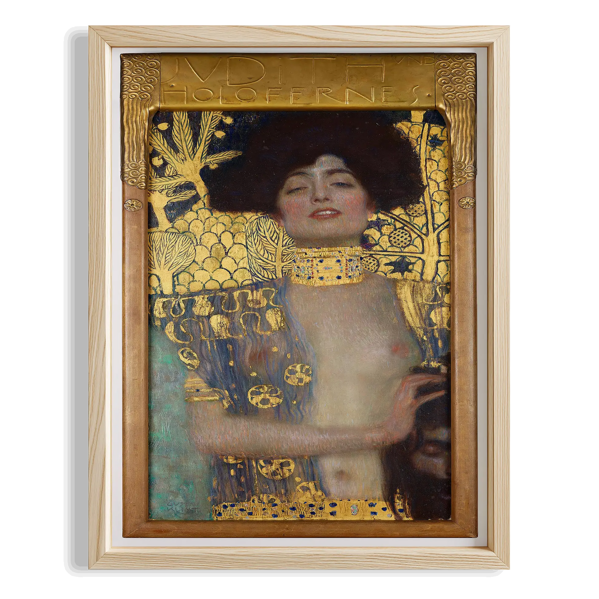 Judith - Gustav Klimt Ahşap Duvar Tablosu