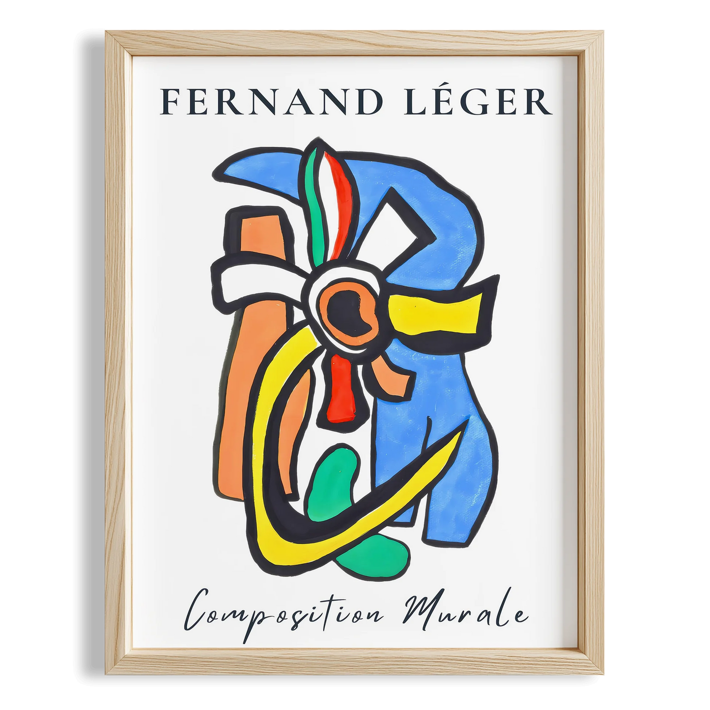 Fernand Leger 42 Duvar Tablosu