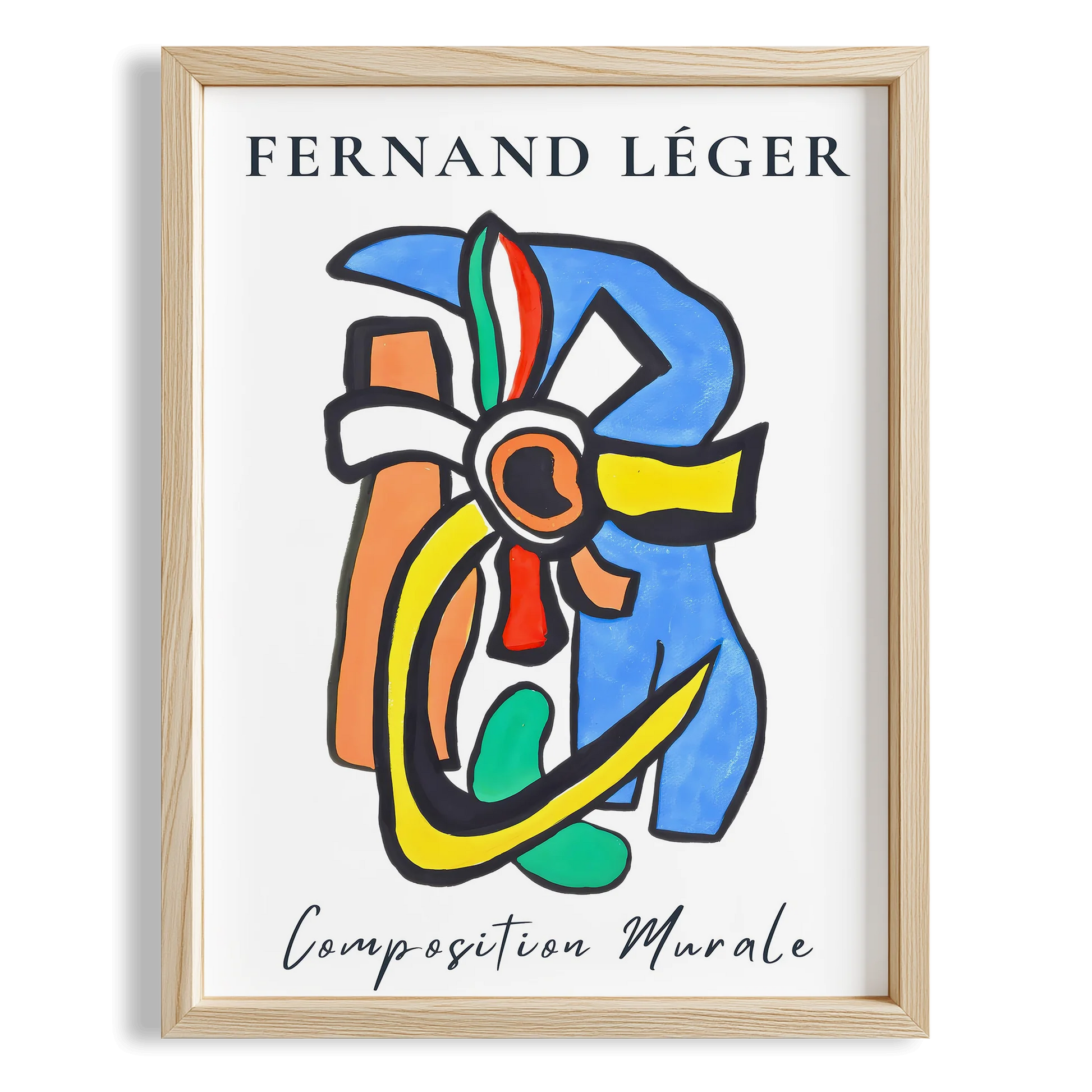 Fernand Leger 42 Duvar Tablosu
