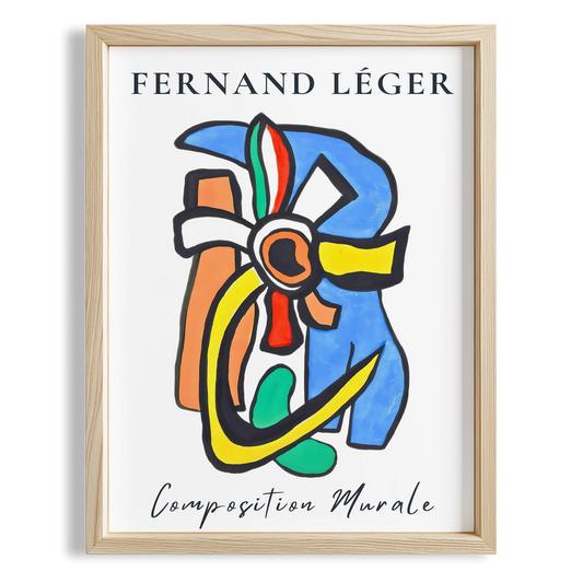 Fernand Leger 42 Duvar Tablosu