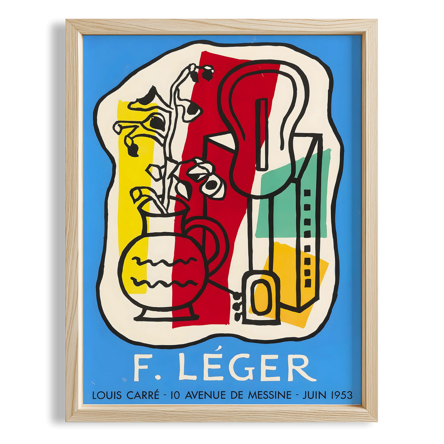 Fernand Leger XXIV Duvar Tablosu