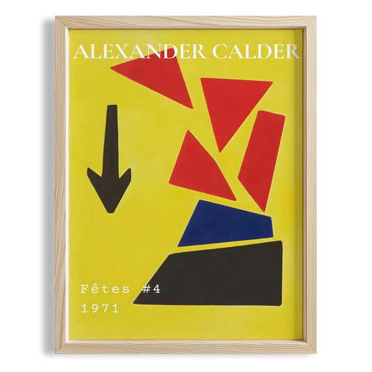 Alexander Sandy Calder XX Duvar Tablosu