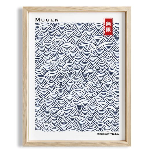 Japandi Mavi V - Sonsuzluk