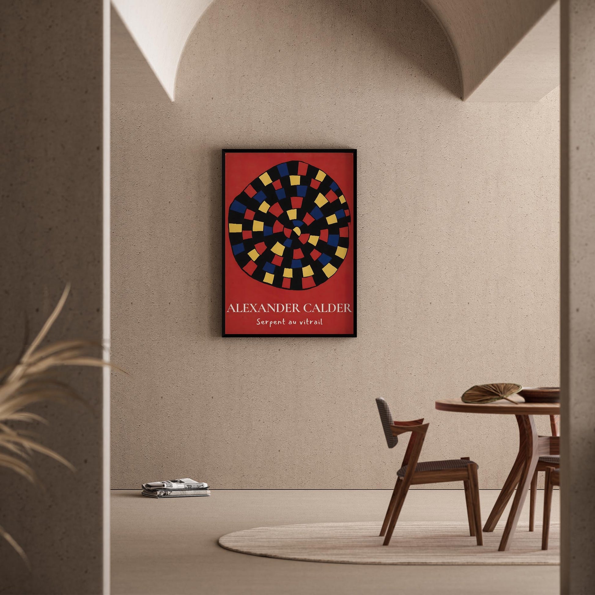 Alexander Sandy Calder XXIV Duvar Tablosu