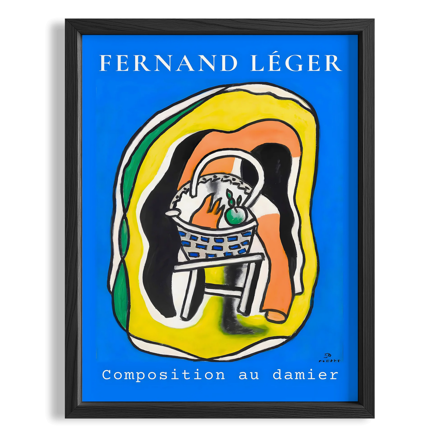 Fernand Leger XVI Duvar Tablosu