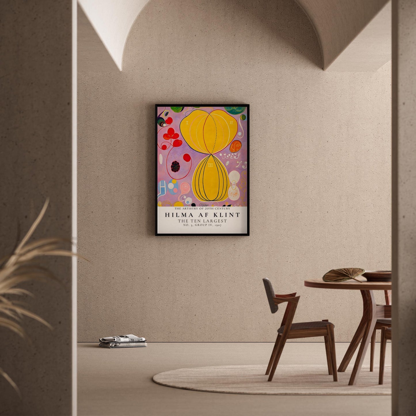 Hilma af Klint VII Duvar Tablosu