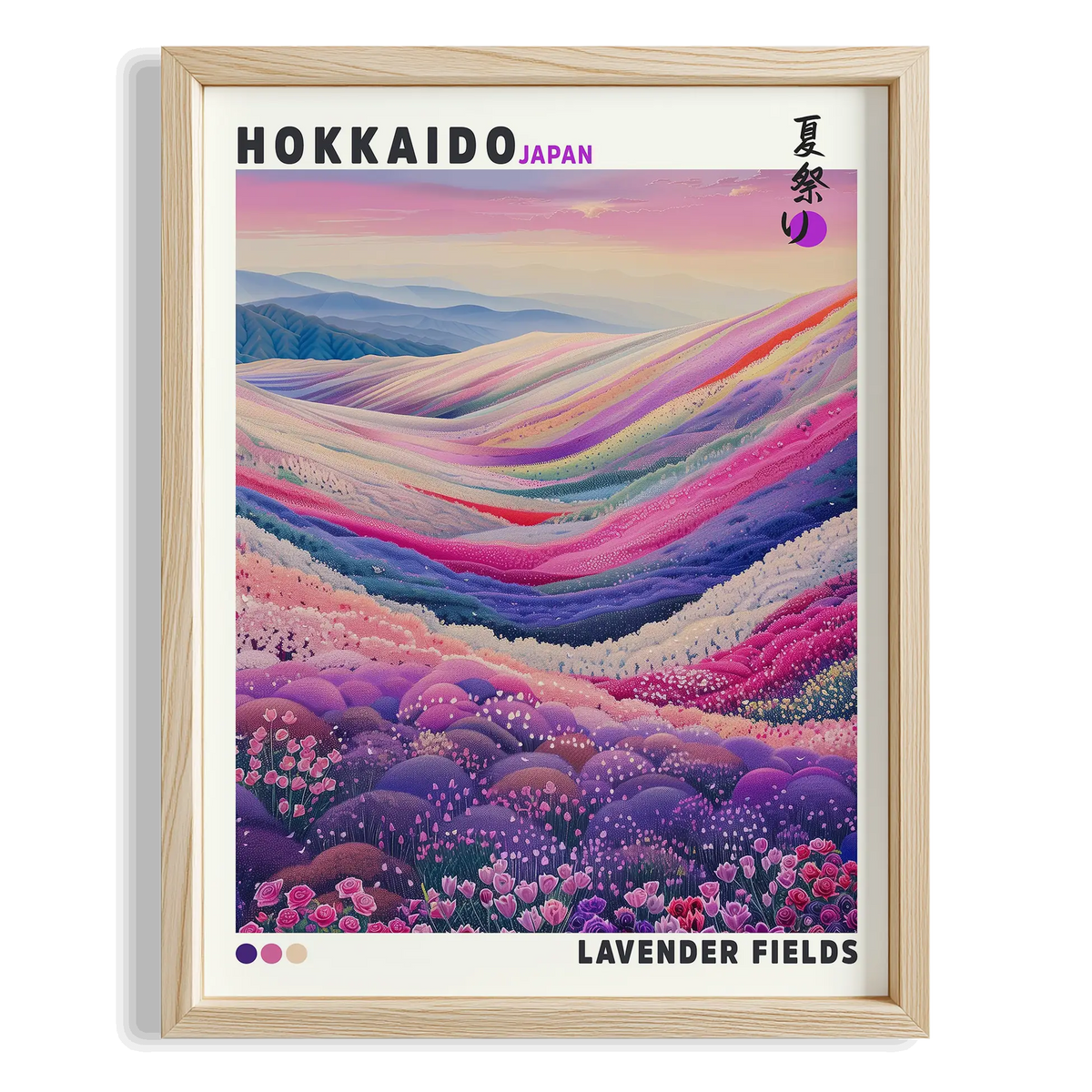 Hokkaido Lavanta Tarlaları