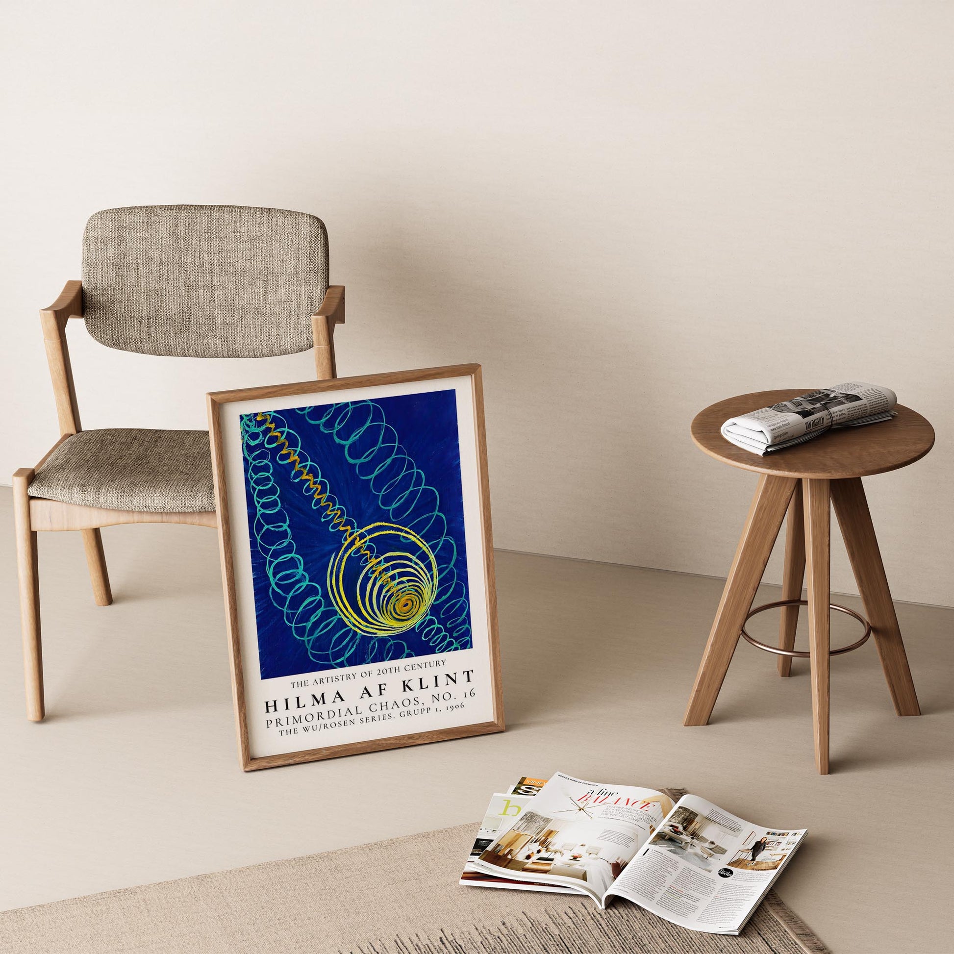 Hilma af Klint 45 Duvar Tablosu