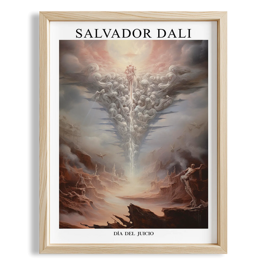 Kozmik Ağaç - Salvador Dali Ahşap Duvar Tablosu