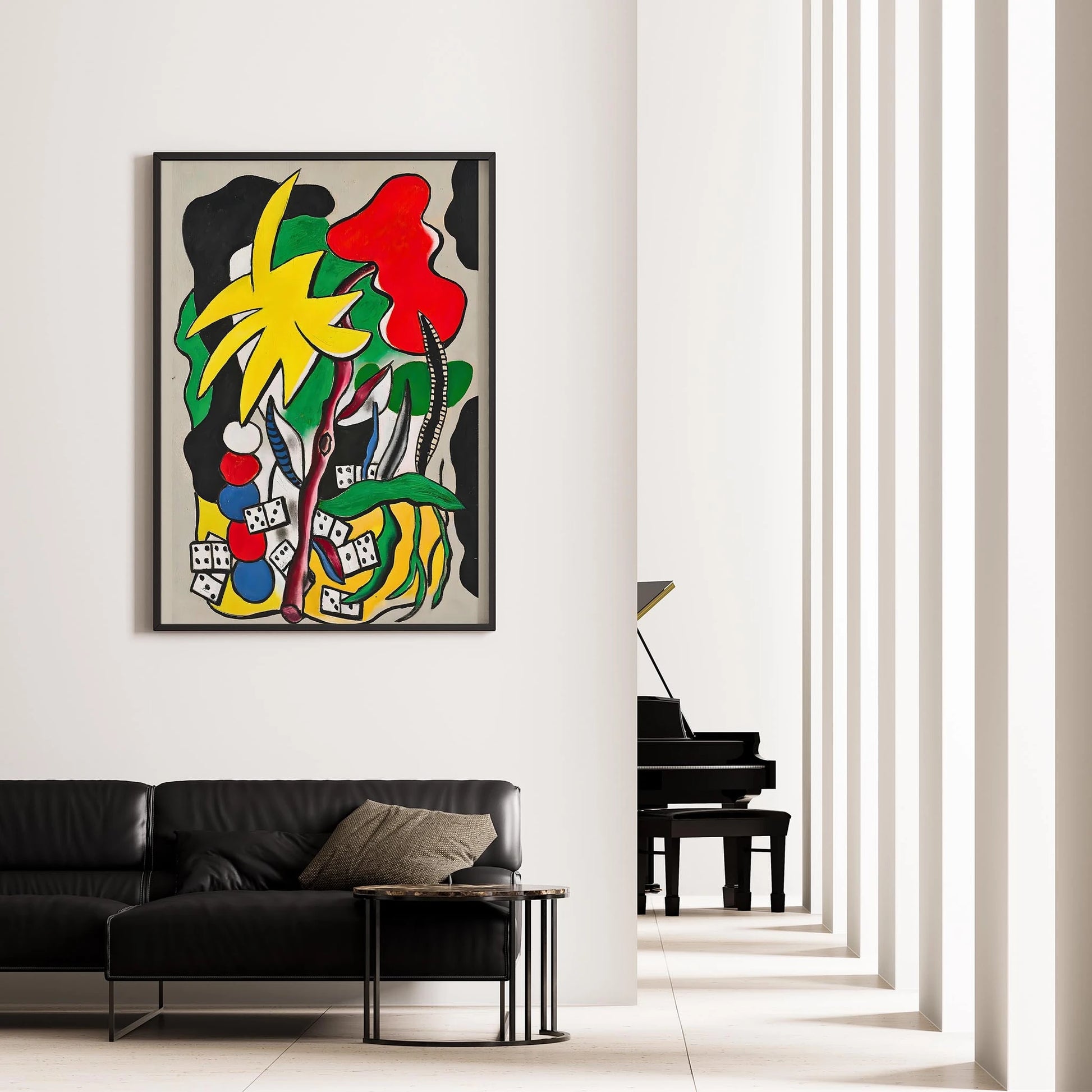 Fernand Leger 39 Duvar Tablosu