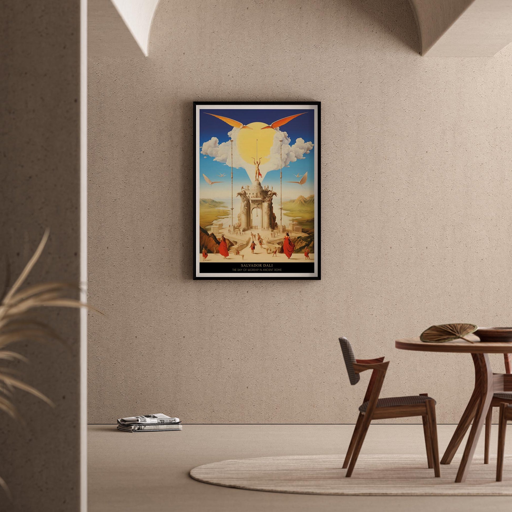 Filler - Salvador Dali Ahşap Duvar Tablosu