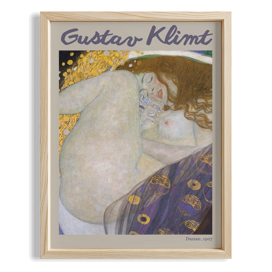 Öpücük - Gustav Klimt Ahşap Duvar Tablosu