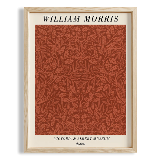 Kadife Çiçeği - William Morris Ahşap Duvar Tablosu