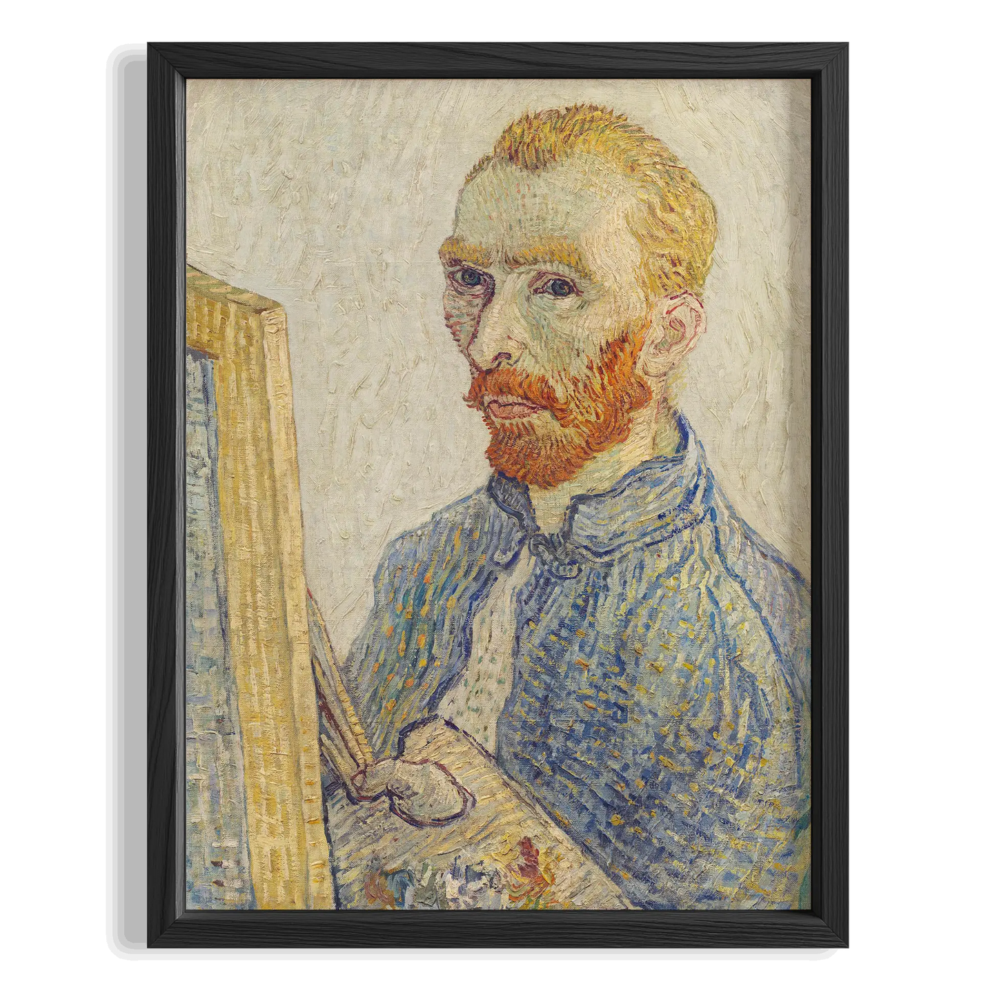 Ressam Otoportresi - Vincent Van Gogh Ahşap Duvar Tablosu
