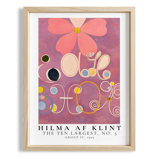 Hilma af Klint X Duvar Tablosu