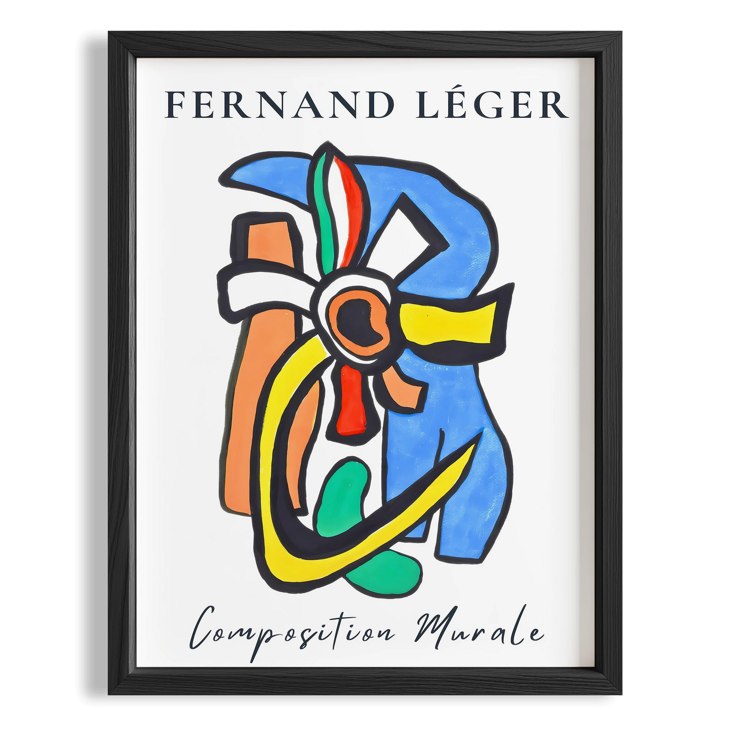 Fernand Leger 42 Duvar Tablosu