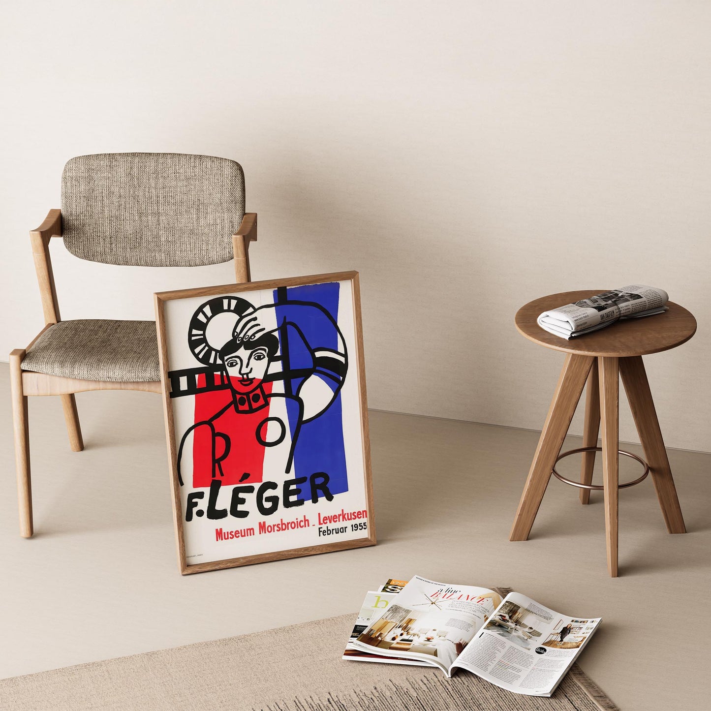 Fernand Leger XI Duvar Tablosu