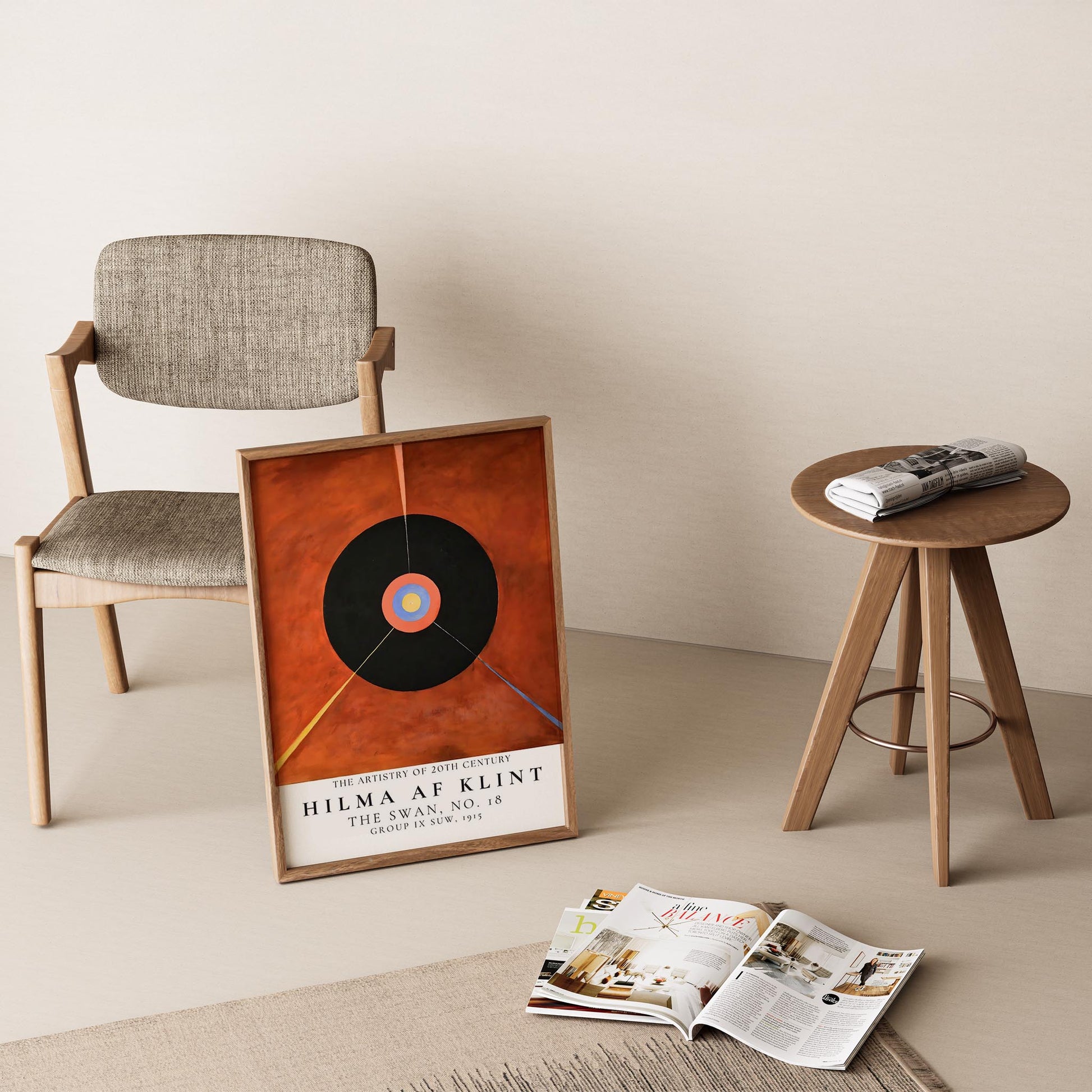 Hilma af Klint 92 Duvar Tablosu