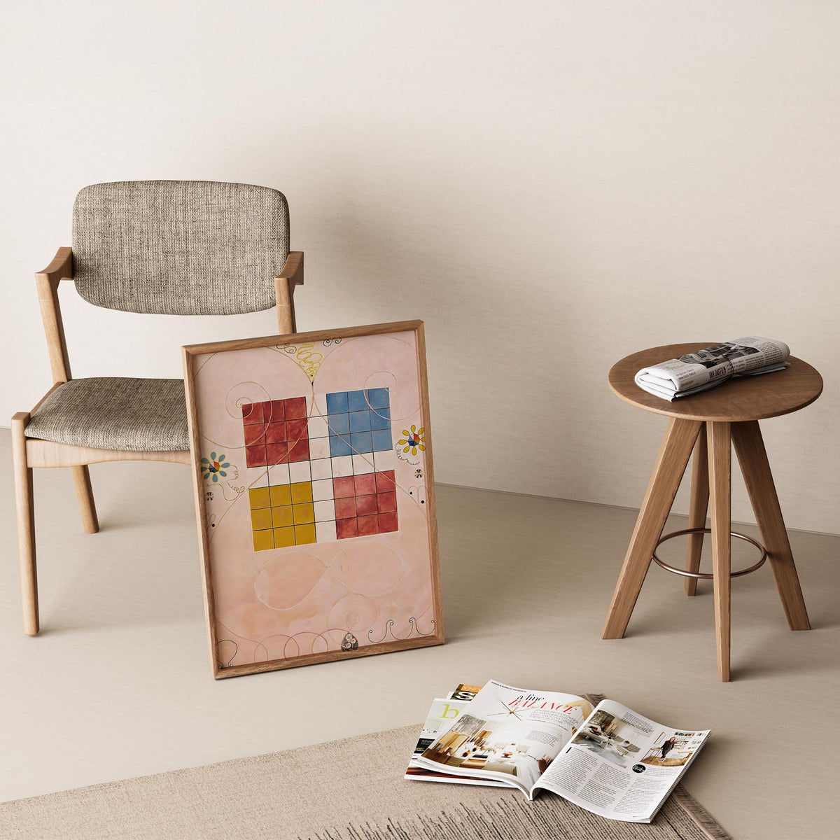 Hilma af Klint XVIII Duvar Tablosu