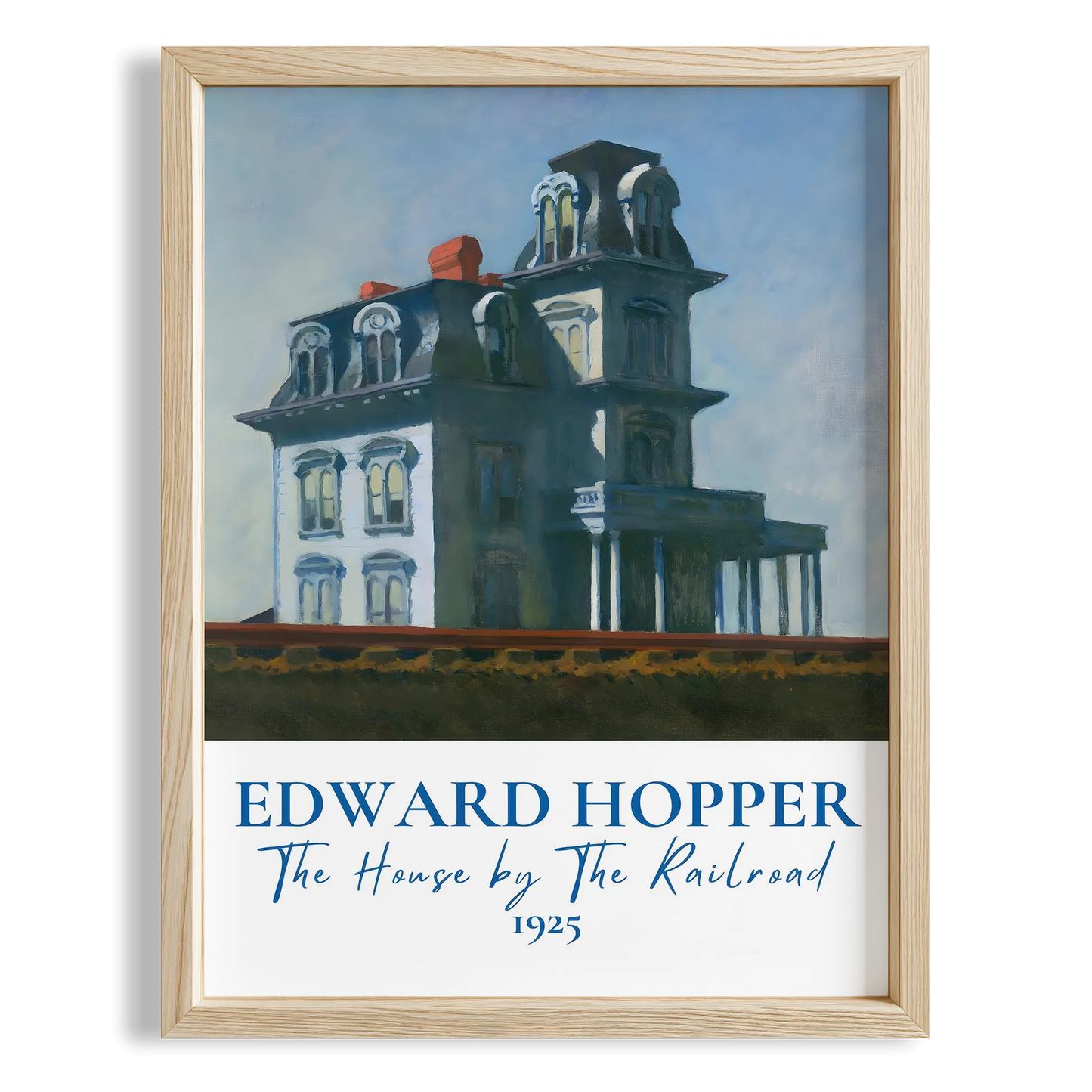 Edward Hopper X Duvar Tablosu