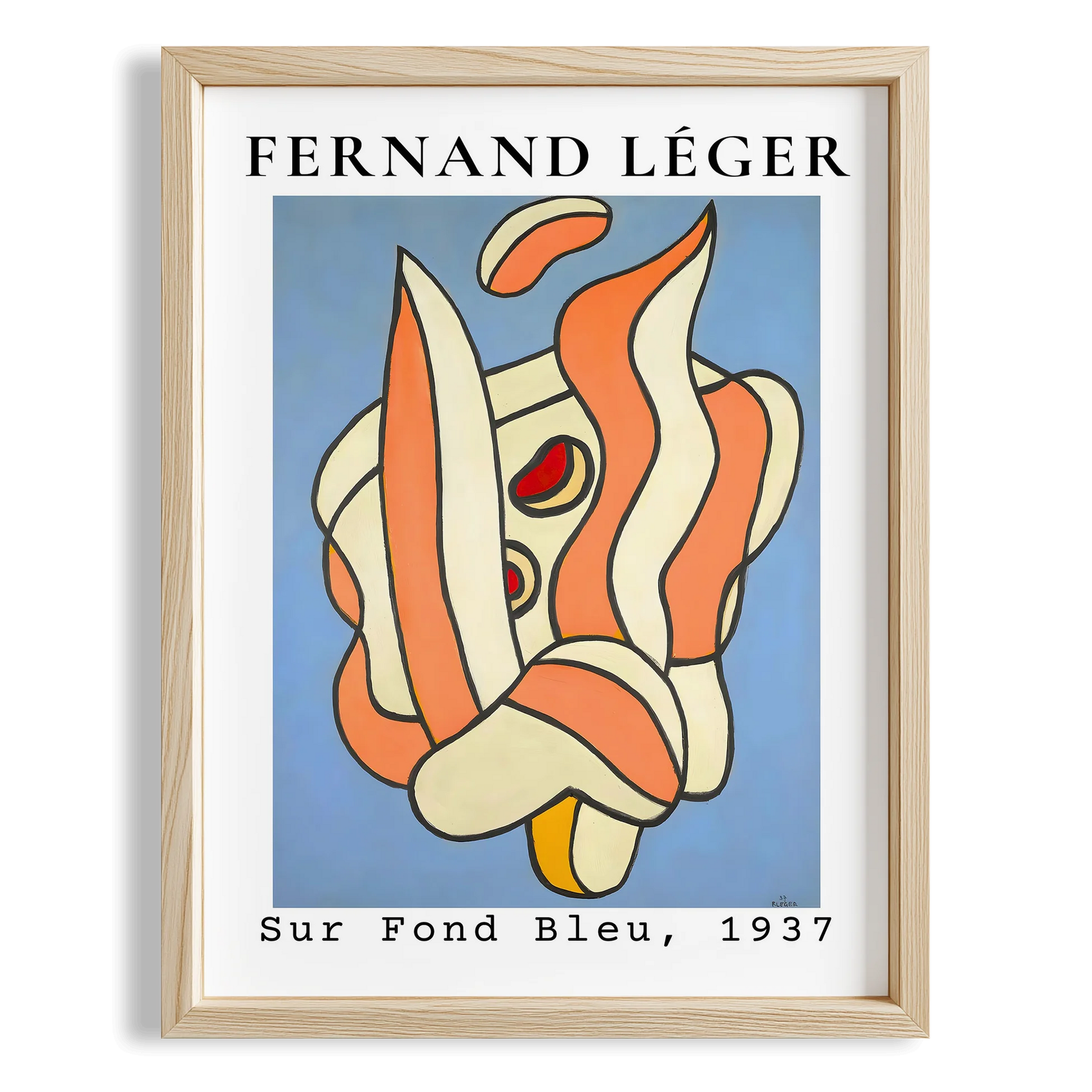 Fernand Leger 33 Duvar Tablosu